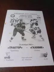 _ Трактор Челябинск - Газовик Тюмень 2003/2004