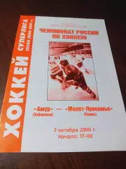 _ Амур Хабаровск - Молот Прикамье Пермь 2000/2001