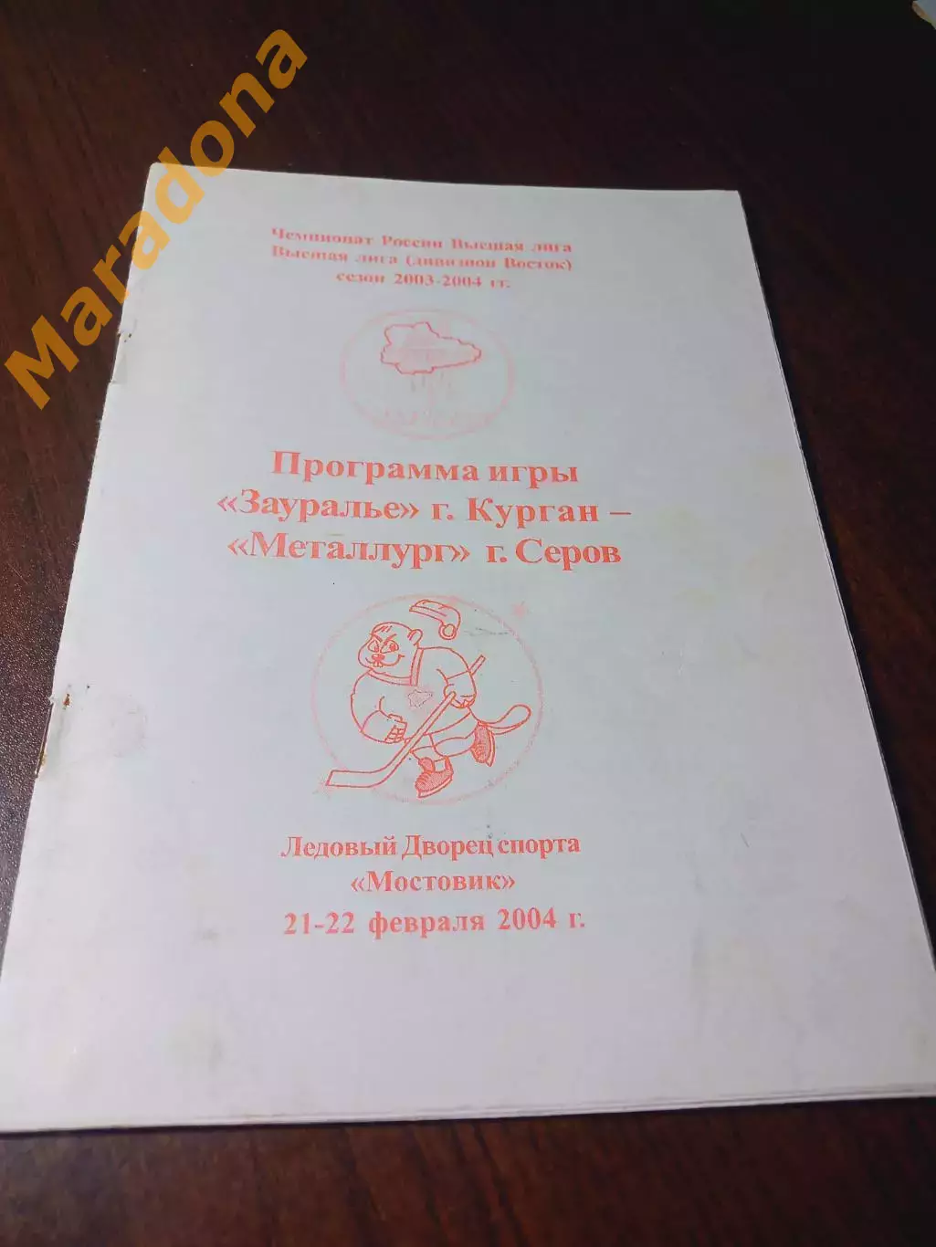 _ Зауралье Курган - Металлург Серов 2003/2004