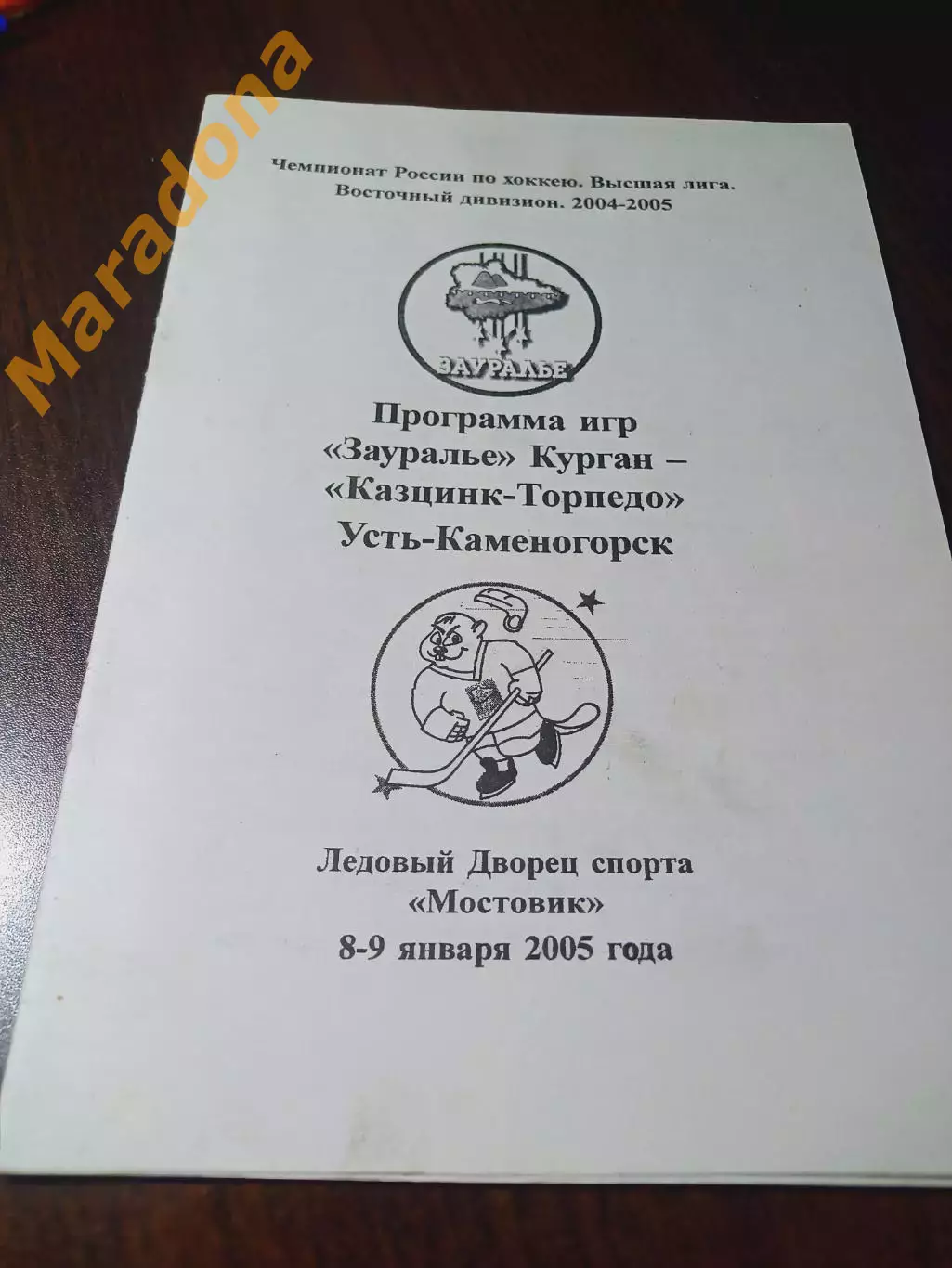 _ Зауралье Курган - Казцинк Торпедо Усть-Каменогорск Казахстан 2004/2005
