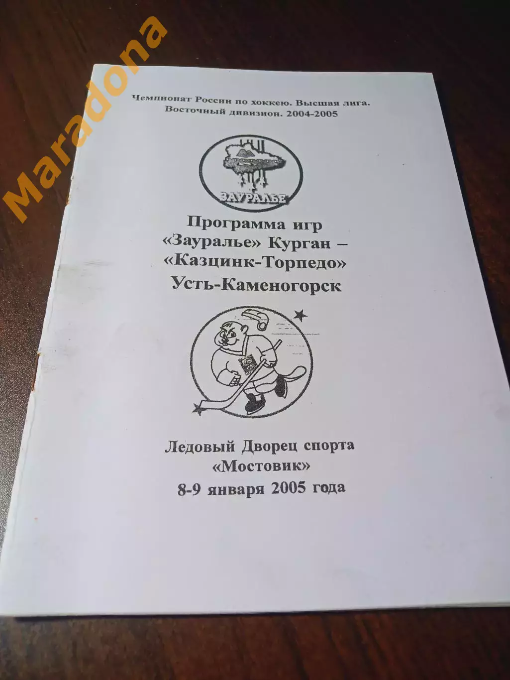 _ Зауралье Курган - Казцинк Торпедо Усть-Каменогорск Казахстан 2004/2005 1