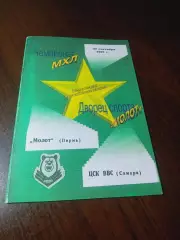 _ Молот Пермь - ЦСК ВВС Самара 1995/1996