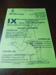 _ Кубок ВИЗ турнир Агапова Екатеринбург 2013 Тюмень Коми Сургут Пермь Югорск