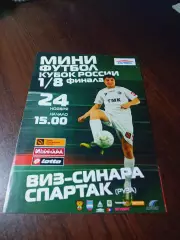 ВИЗ-Синара Екатеринбург - Спартак Москва 2008/2009 Кубок
