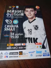 _ ВИЗ-Синара Екатеринбург - Ямал Новый Уренгой 2014/2015 постер Аширов