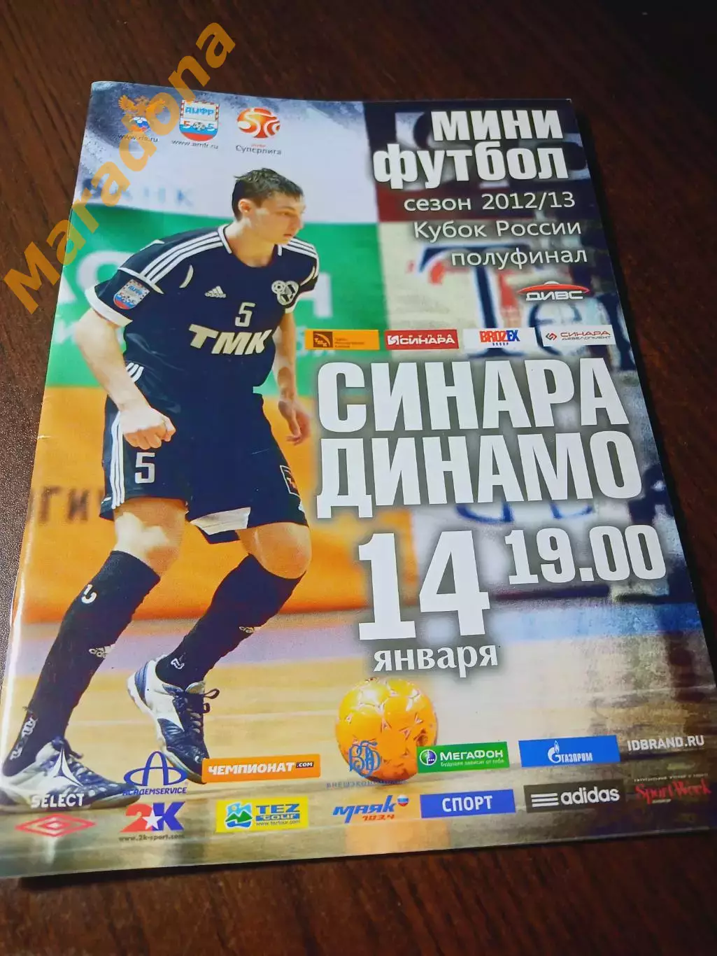_ ВИЗ-Синара Екатеринбург - Динамо Москва 2012/2013 Кубок
