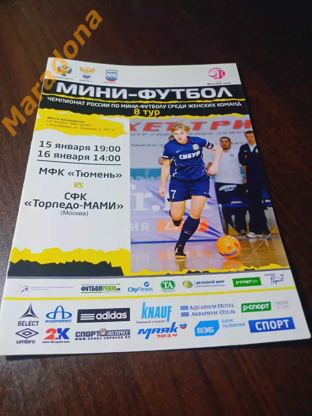 _ Тюмень - Торпедо Москва 2015/2016 женщины