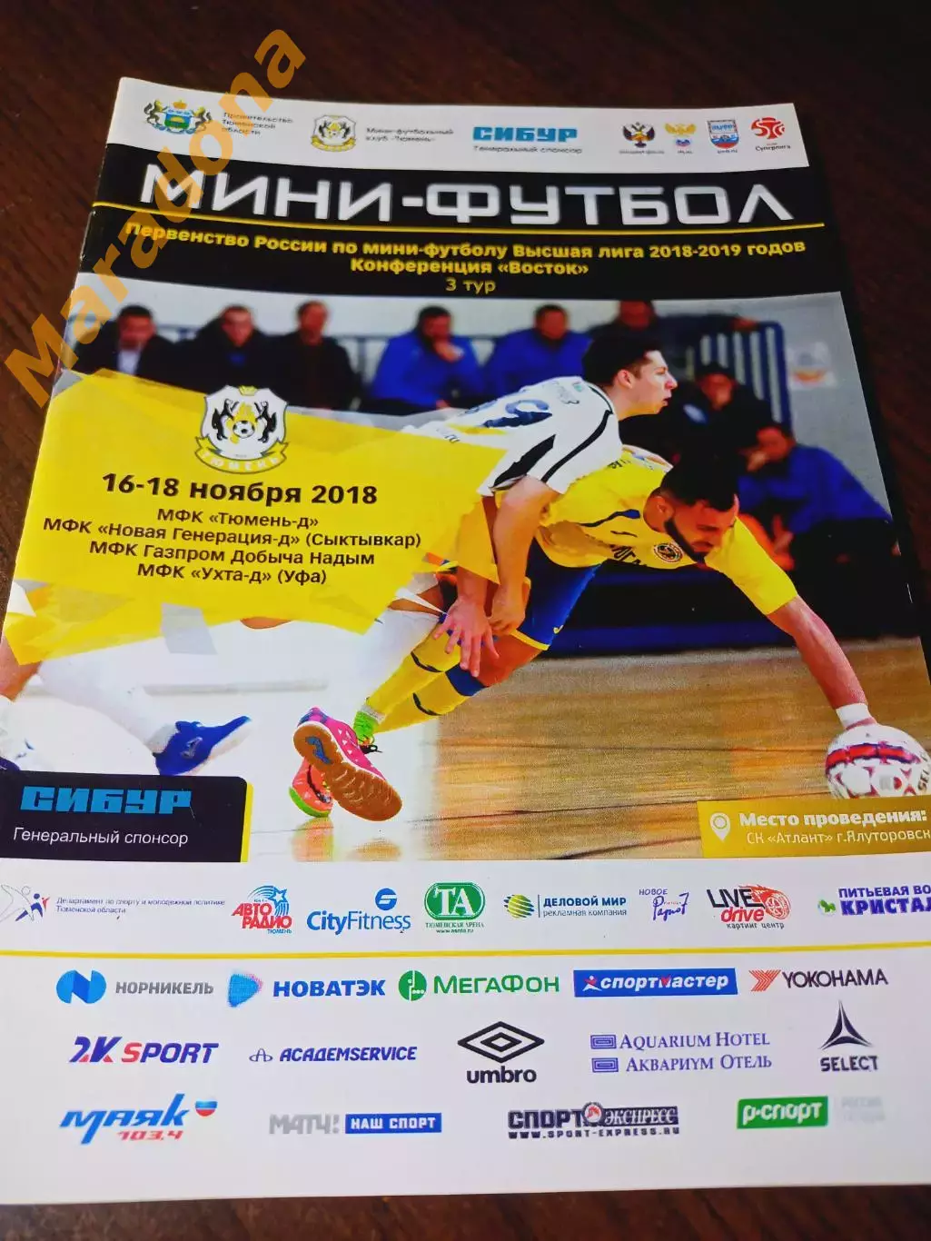 _ ВЛ 3 тур Тюмень-Дубль 2018/2019 Ялуторовск Уфа Сыктывкар Надым