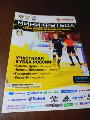 _ Кубок Тюмень-Дубль 2017/2018 Газпромбанк Сигма Копейск