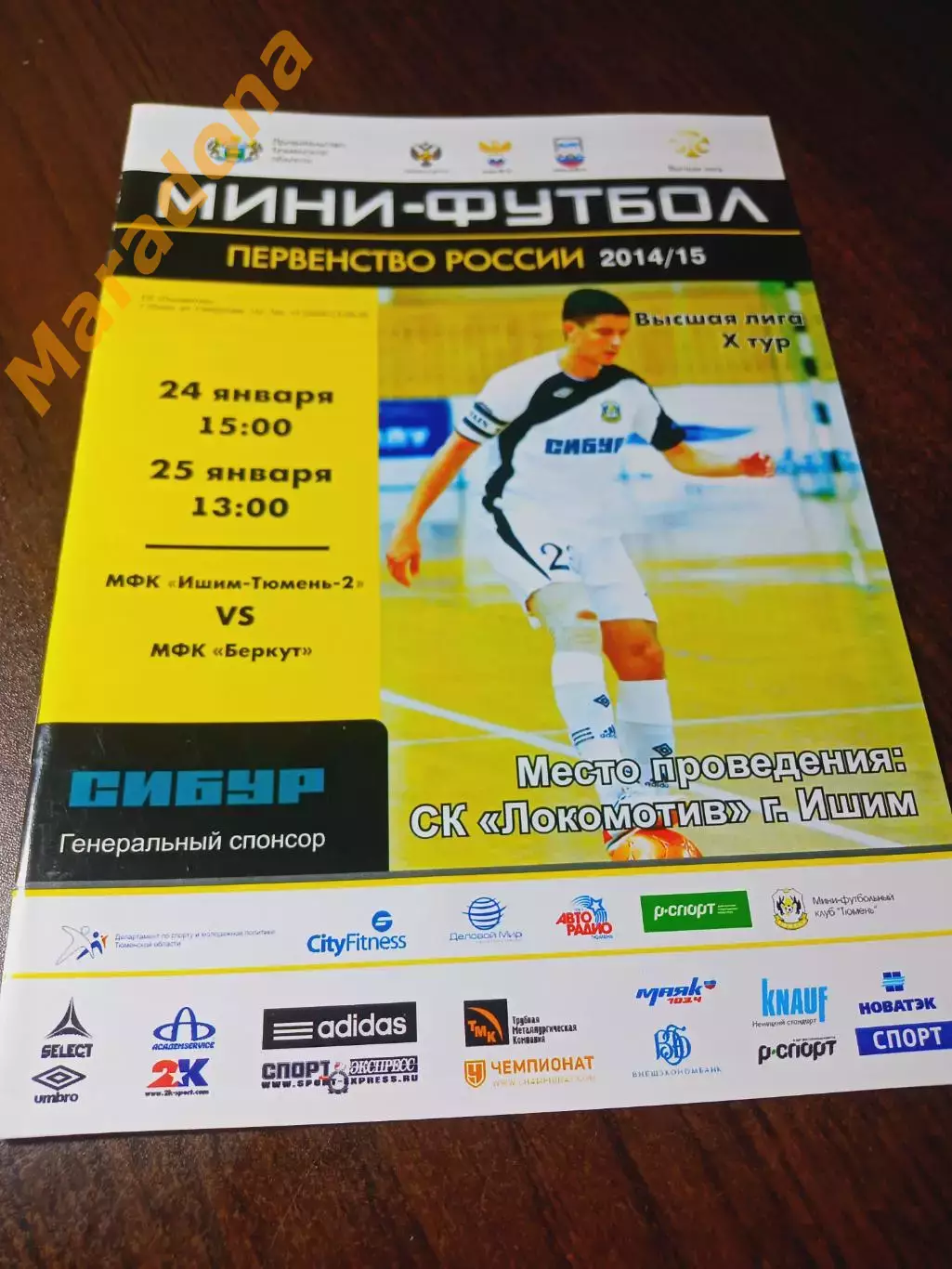 _ ВЛ 10 тур Ишим Тюмень-2 2014/2015 Беркут Грозный