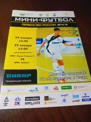 _ ВЛ 10 тур Ишим Тюмень-2 2014/2015 Беркут Грозный