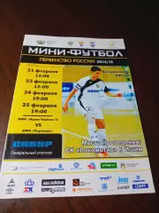 _ ВЛ 13 тур Ишим Тюмень-2 2014/2015 Портовик Владивосток НЕСОСТОЯВШАЯСЯ ИГРА