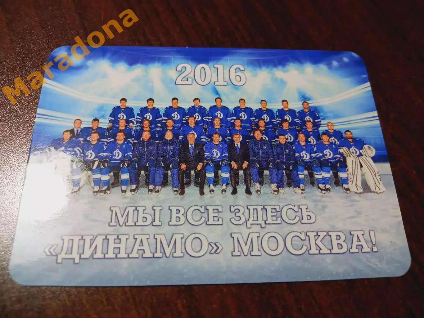 _ Мы все здесь Динамо Москва! хоккей 2016