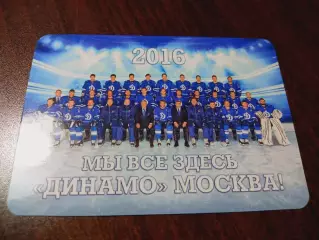 _ Мы все здесь Динамо Москва! хоккей 2016