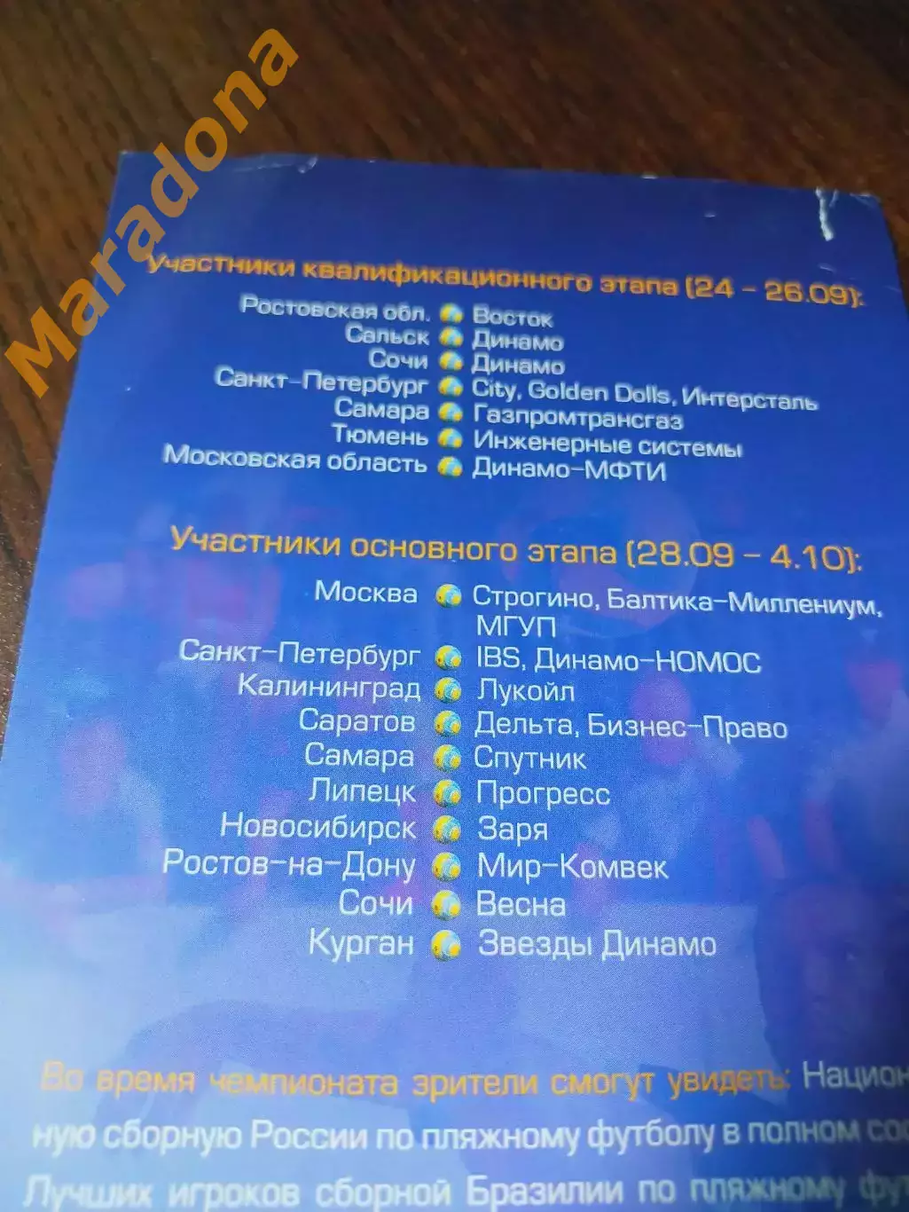 _ Финал Сочи 2009 Курган Ростов Новосиб Саратов Липецк Самара Калининград Питер 1