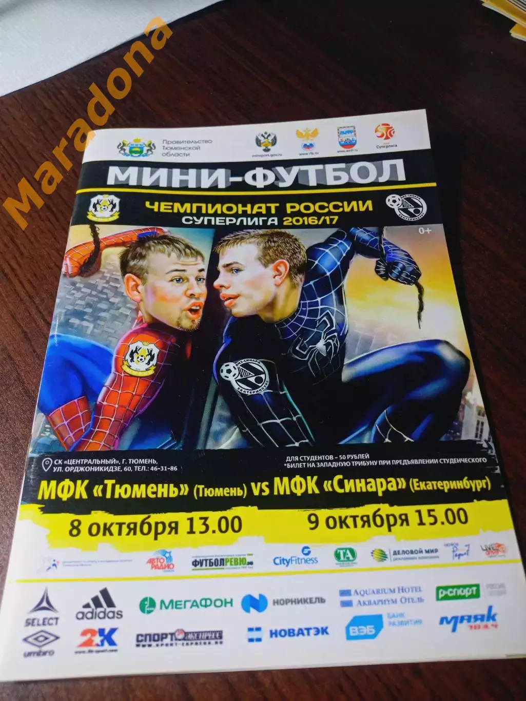 _ Тюмень - Синара Екатеринбург 2016/2017