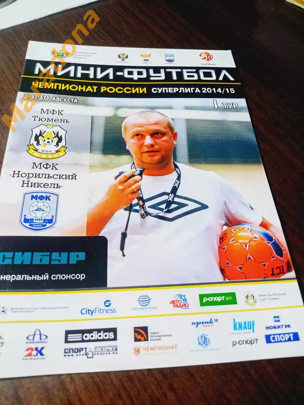 _ Тюмень - Норильский Никель Норильск 2014/2015
