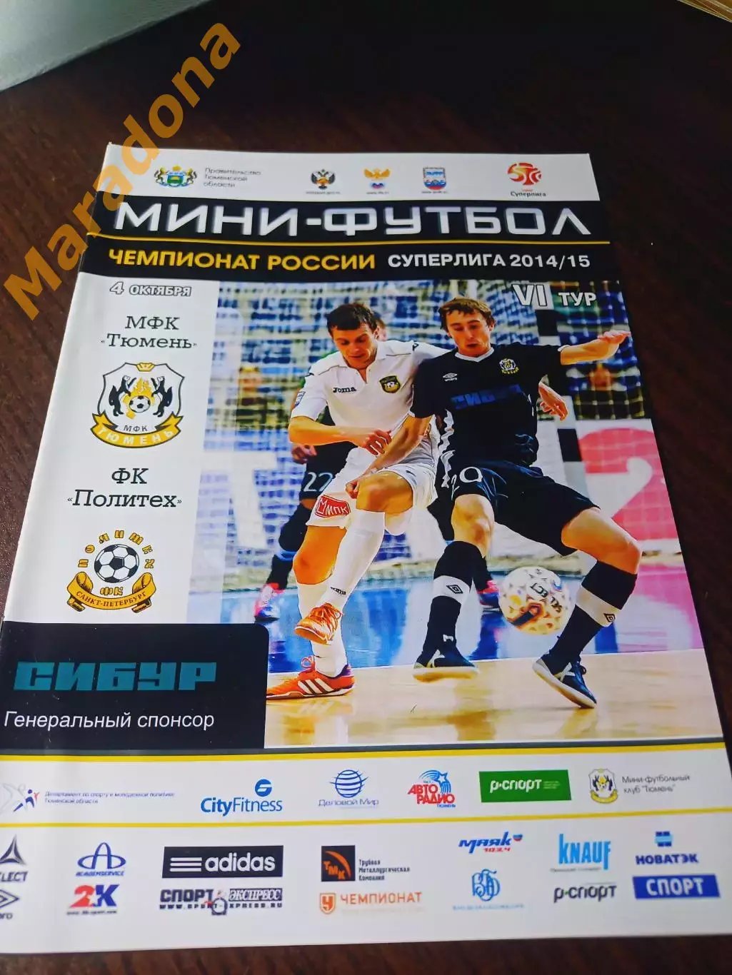 _ Тюмень - Политех Санкт-Петербург 2014/2015
