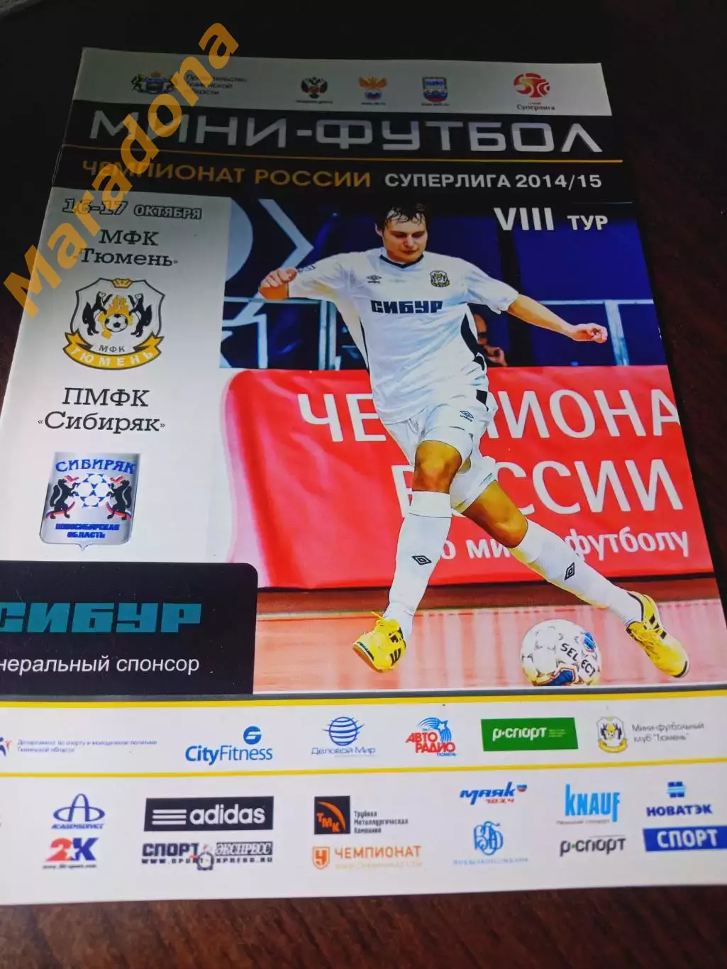 _ Тюмень - Сибиряк Новосибирск 2014/2015