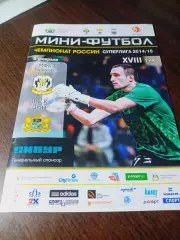 _ Тюмень - Дина Москва 2014/2015