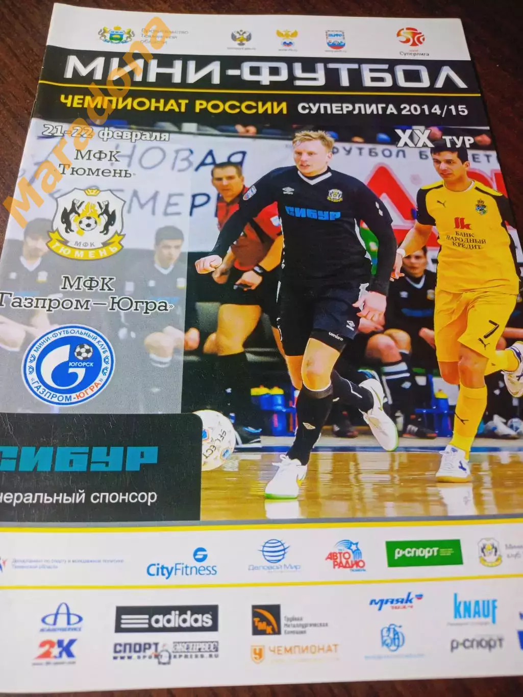 _ Тюмень - Газпром Югра Югорск 2014/2015