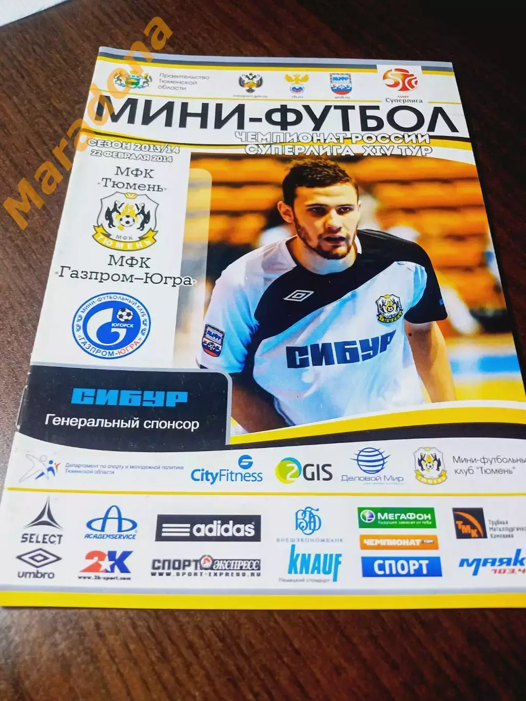 _ Тюмень - Газпром Югра Югорск 2013/2014