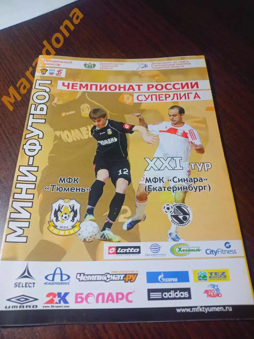 _ Тюмень - ВИЗ-Синара Екатеринбург 2010/2011