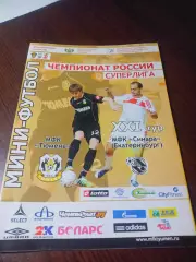 _ Тюмень - ВИЗ-Синара Екатеринбург 2010/2011