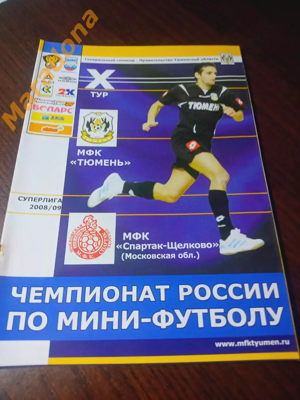 _ Тюмень - Спартак Щелково 2008/2009