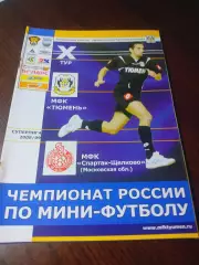 _ Тюмень - Спартак Щелково 2008/2009