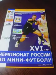 _ Динамо Тималь Уфа - Тюмень 2008/2009 игра в Тюмени