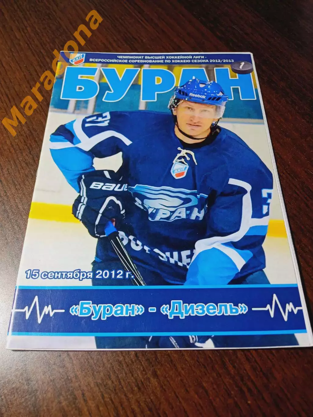 _ Буран Воронеж - Дизель Пенза 2012/2013 матовая обложка