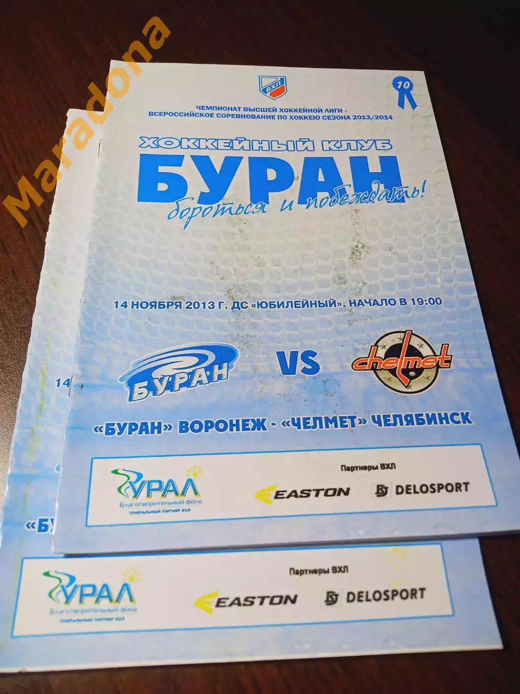 _ Буран Воронеж - Челмет Челябинск 2013/2014