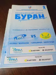 _ Буран Воронеж - Сарыарка Караганда Казахстан 2013/2014