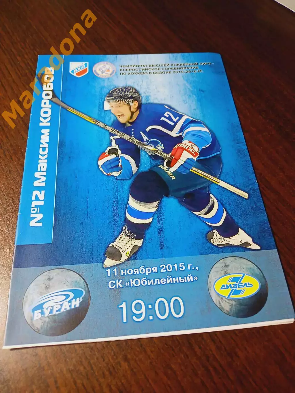 _ Буран Воронеж - Дизель Пенза 2015/2016