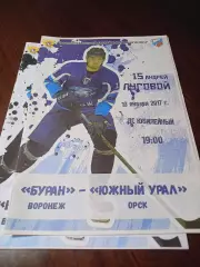 _ Буран Воронеж - Южный Урал Орск 2016/2017