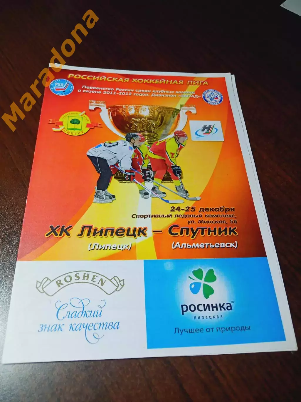_ Липецк - Спутник Альметьевск 2011/2012