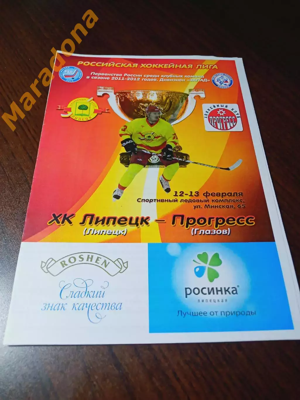 _ Липецк - Прогресс Глазов 2011/2012