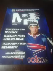 _ Сокол Красноярск-Норильск+Динамо-Алтай Барнаул+Металлург Новокузнецк 2024/2025