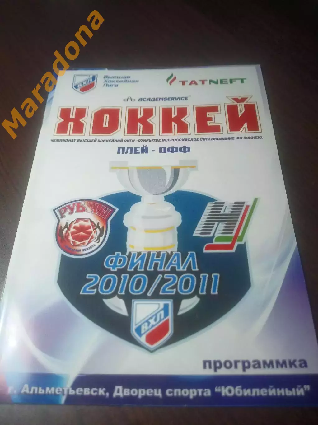 _ Нефтяник Альметьевск - Рубин Тюмень 2010/2011 Плей-офф Финал