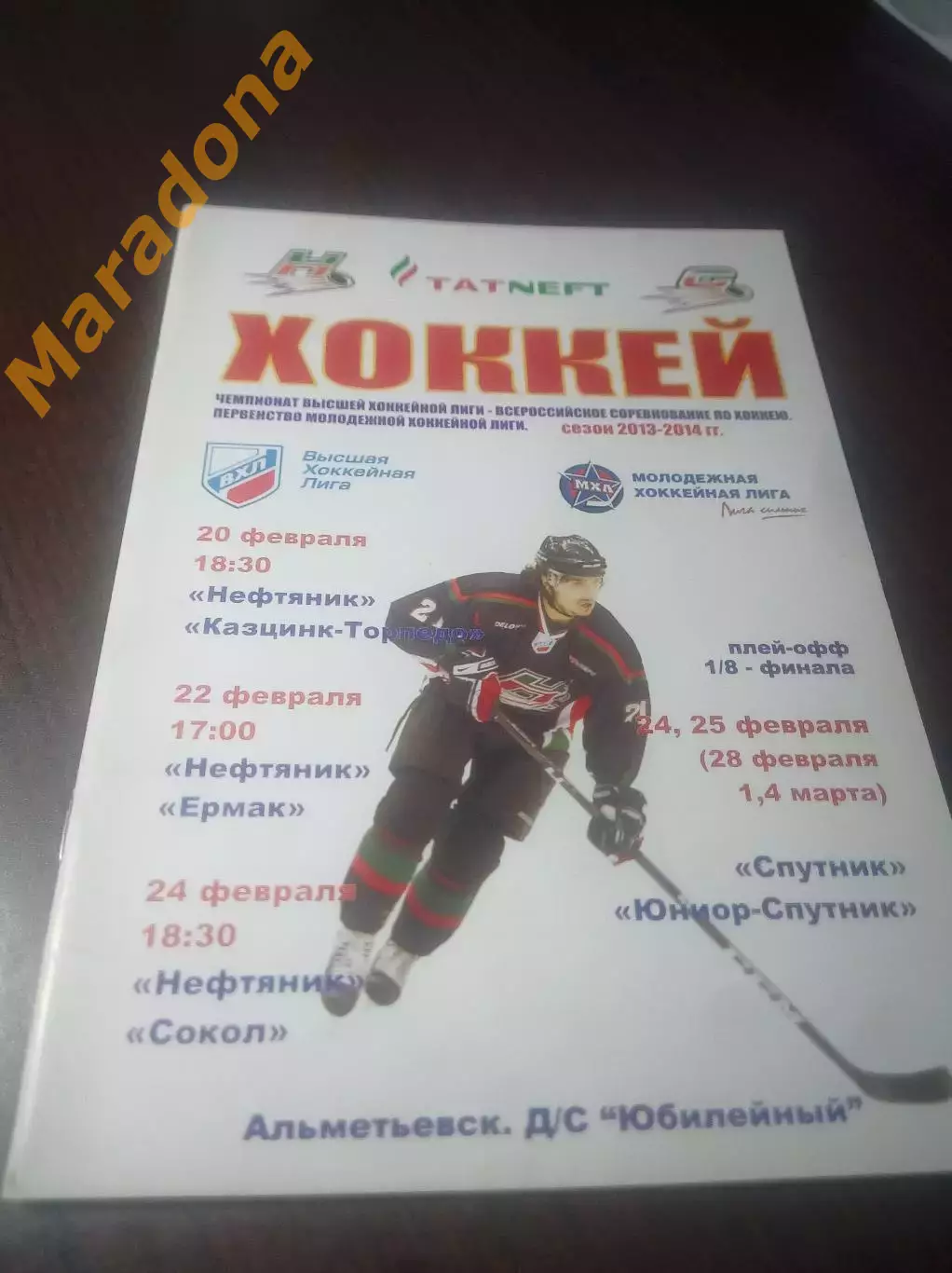 _ Нефтяник Альмет-Ермак Ангарск+Казцинк Торпедо+Сокол+Юниор Спутник 2013/2014