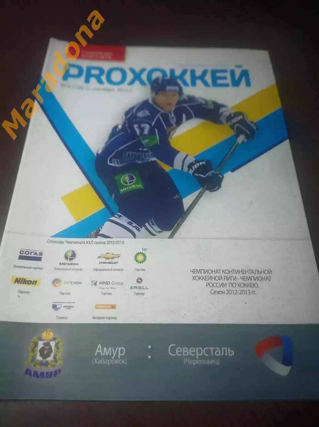 _ Амур Хабаровск - Северсталь Череповец 2012/2013