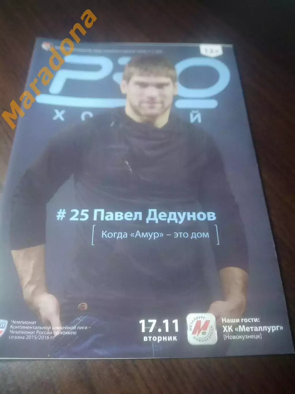_ Амур Хабаровск - Металлург Новокузнецк 2015/2016