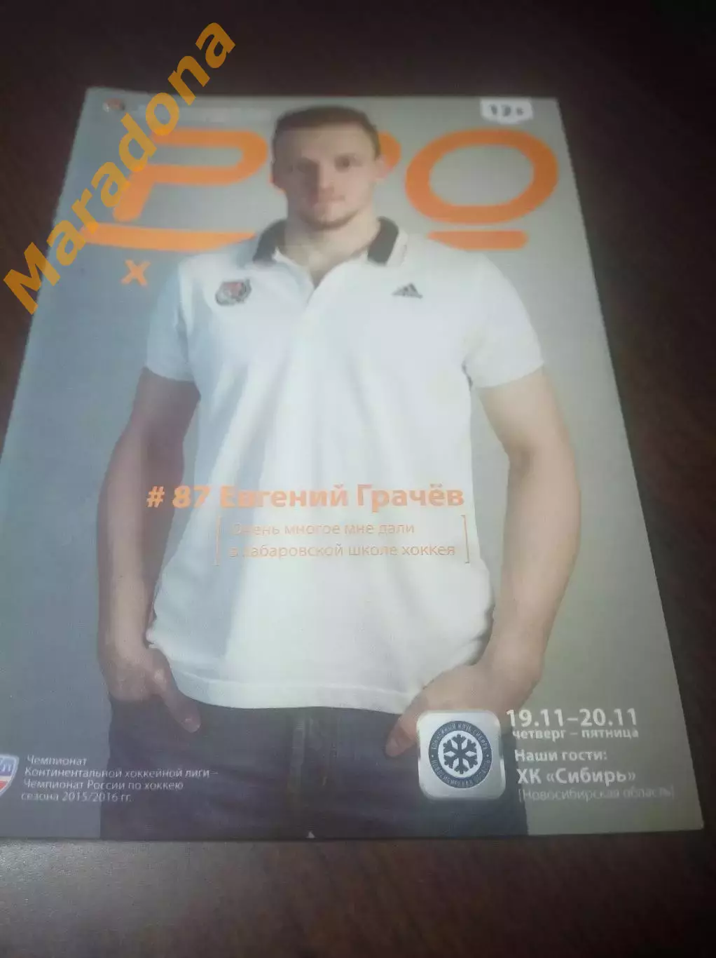 _ Амур Хабаровск - Сибирь Новосибирск 2015/2016