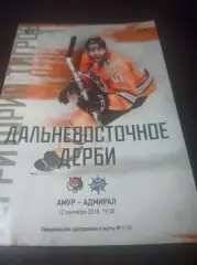 _ Амур Хабаровск - Адмирал Владивосток 2018/2019
