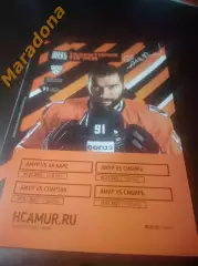 _ Амур Хабаровск - Ак Барс Казань+Спартак Москва+Сибирь Новосибирск 2021/2022