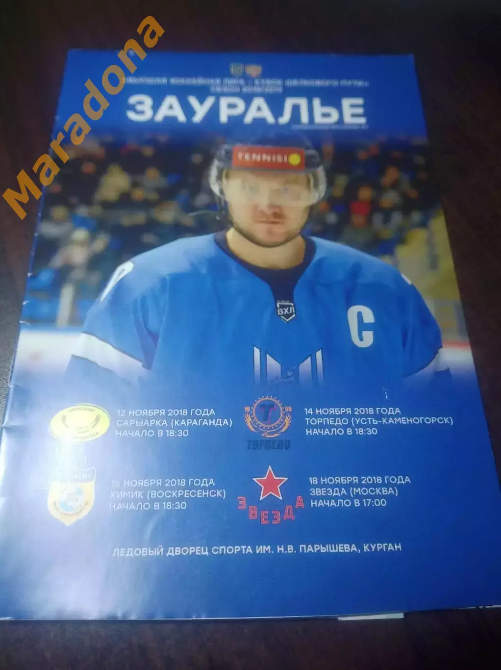 _ Зауралье Курган-Сарыарка+Торпедо+Химик Воскресенск+Звезда Москва 2018/2019