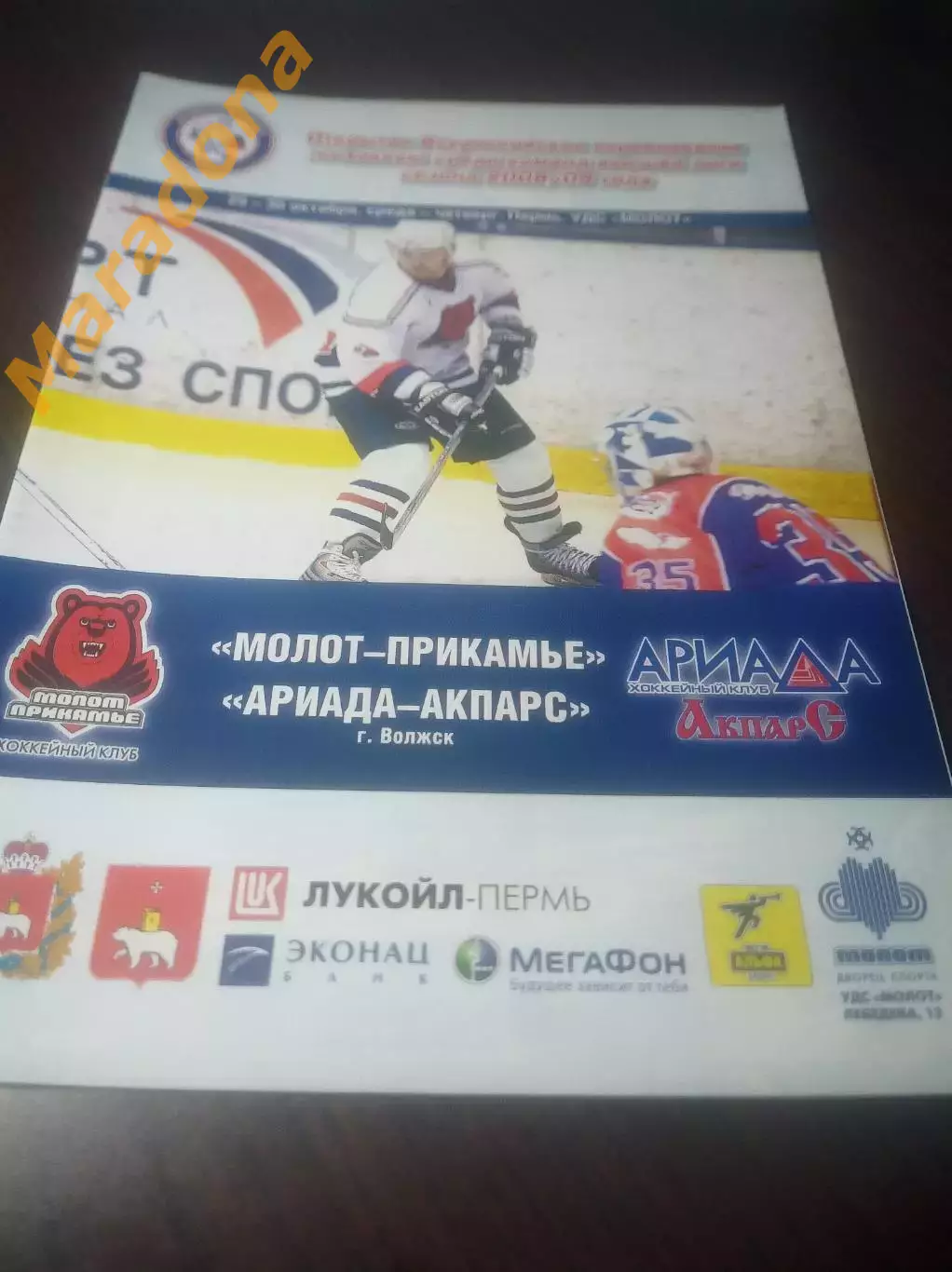 _ Молот Прикамье Пермь - Ариада Акпарс Волжск 2008/2009