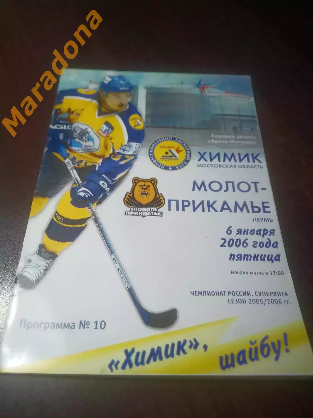 _ Химик Воскресенск - Молот-Прикамье Пермь 2005/2006
