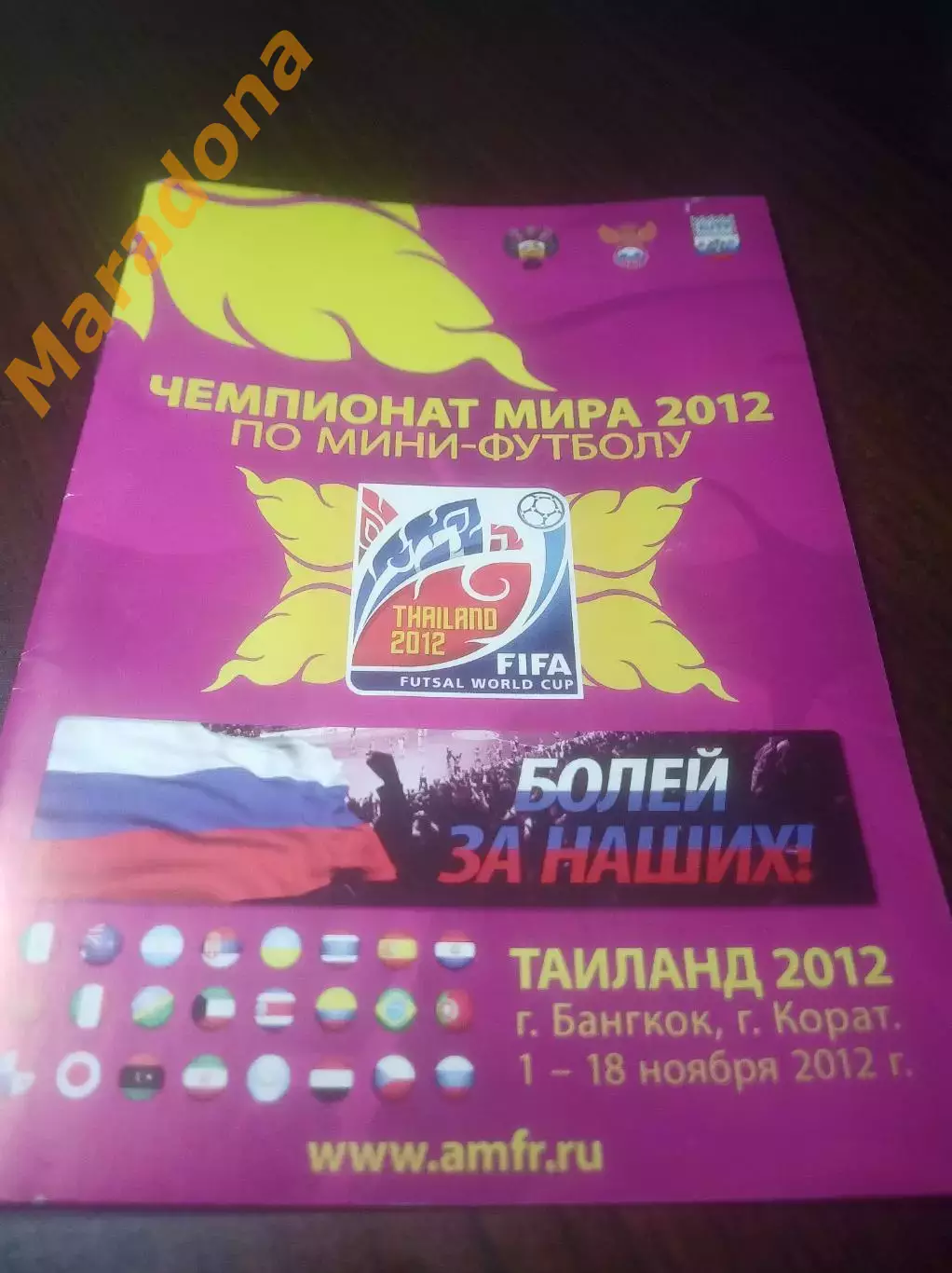 Чемпионат Мира Таиланд 2012 Россия Украина